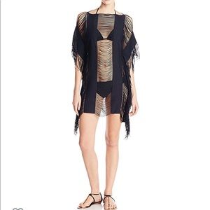 PilyQ black Monique cover up